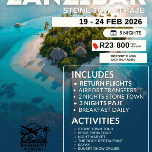 Zanzibar 19 - 24 February 2026