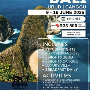 BALI ( UBUD | CANGGU) - 09 - 16 June 2026