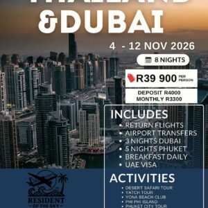 Thailand & Dubai 04 - 12 Nov 2026